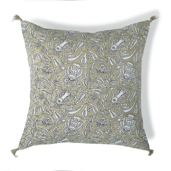 Noida - Coussin - Toile De Coton - Naturel