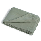 Carla Tablecloth - Celadon Green - Cotton Gauze