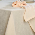 Carla Tablecloth - Pink - Cotton Gauze