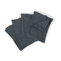 Set Of 4 Carla Table Napkins - Storm Blue - Cotton Gauze