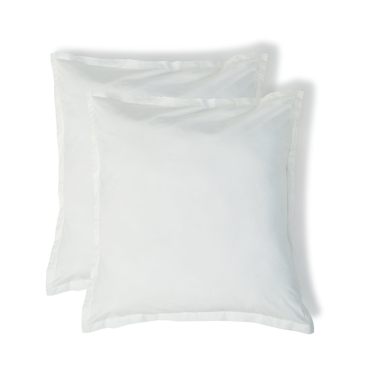 Nina - Taie D'Oreiller (X2) - Percale De Coton - Blanc