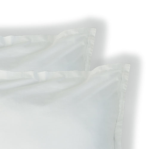 Nina - Taie D'Oreiller (X2) - Percale De Coton - Blanc