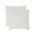 Carla - Taie D'Oreiller (X2) - Gaze De Coton - Blanc
