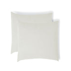 Carla - Taie D'Oreiller (X2) - Gaze De Coton - Blanc