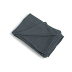 Carla - Lot De 2 Taies D'Oreiller - Gaze De Coton - Bleu Orage