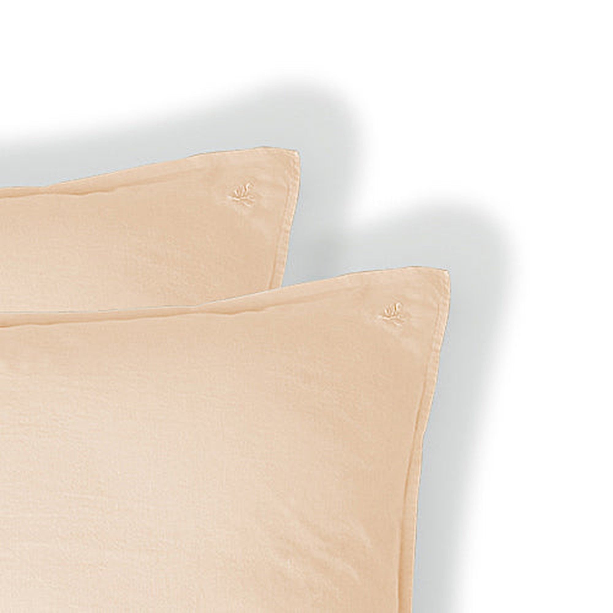 Luna - Funda De Almohada - Algodón Lavado - Rosa