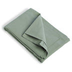 Luna - Drap Housse - Coton Lavé - Vert Céladon