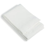 Luna - Flat Sheet - Washed Cotton - White