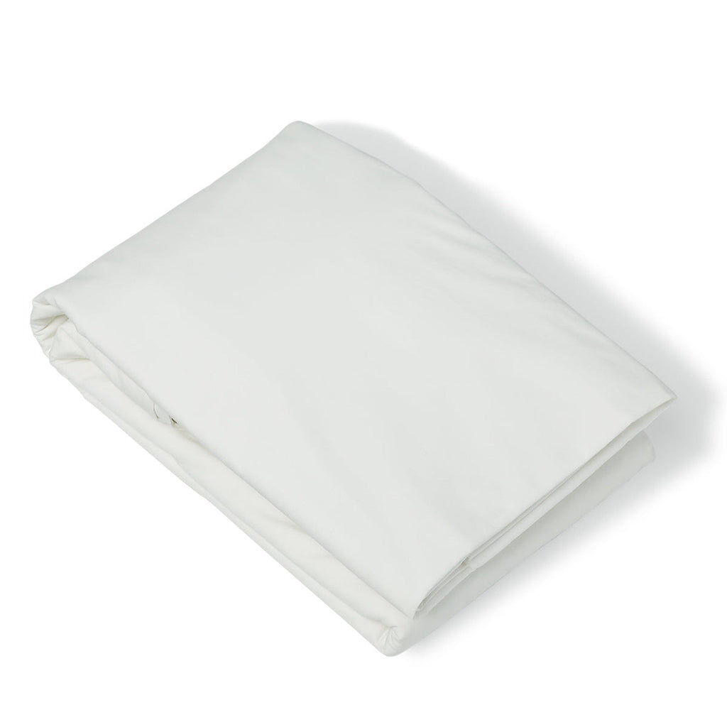 Nina - Housse De Couette - Percale De Coton - Blanc