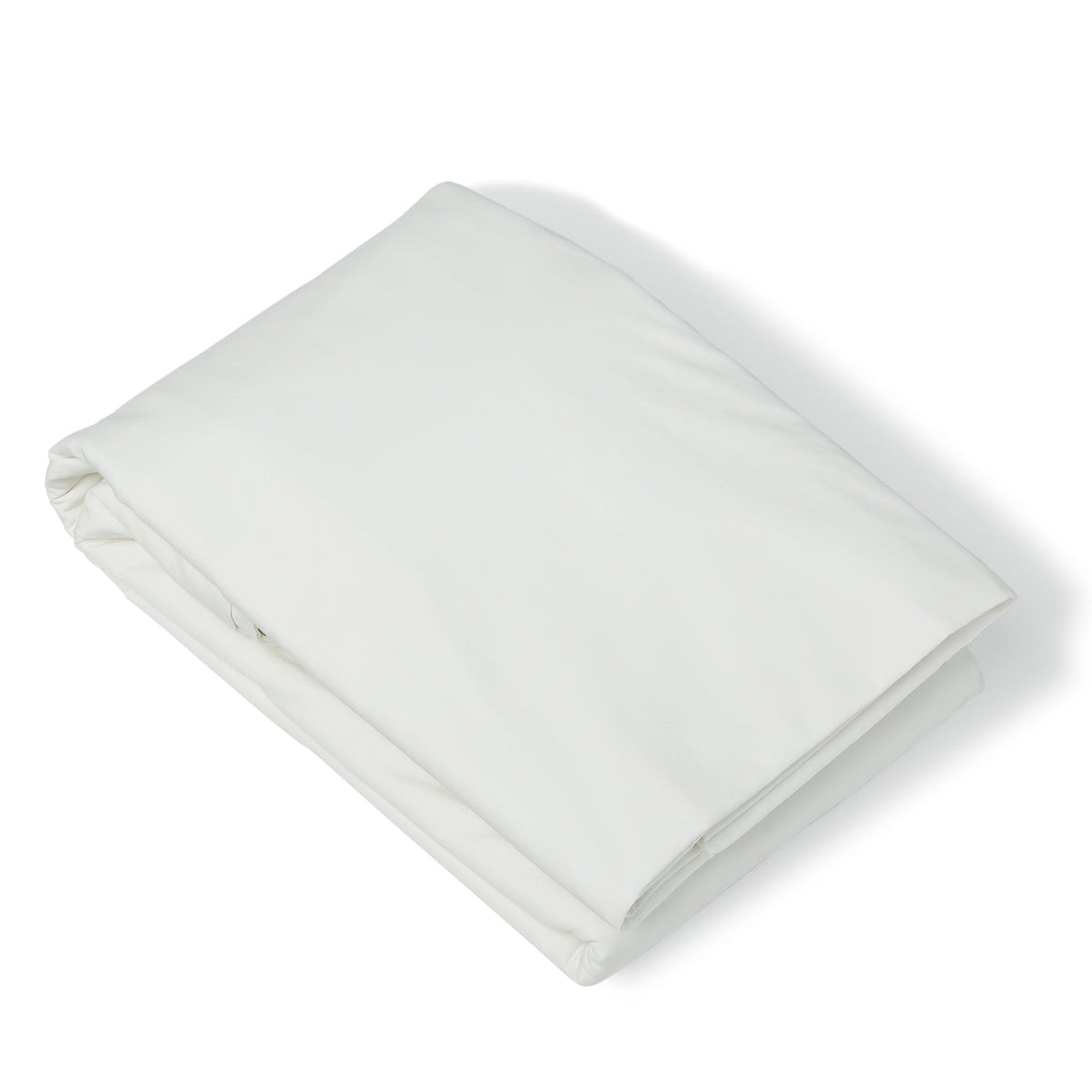 Nina - Housse De Couette - Percale De Coton - Blanc