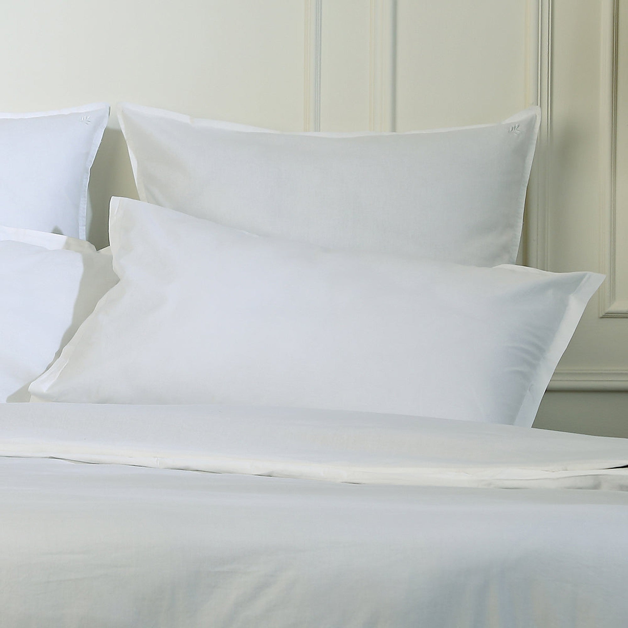 Luna - Housse De Couette - Coton Lavé - Blanc