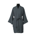 Kimono Bathrobe - Cotton Gauze - Storm Blue - Carla