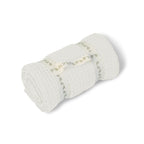 Set of 3 Waffle Cotton Bath Towels 90X150&50X100&30X50 - Daria - White