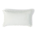 Velvet - Housse De Coussin - Velours De Coton - Écru