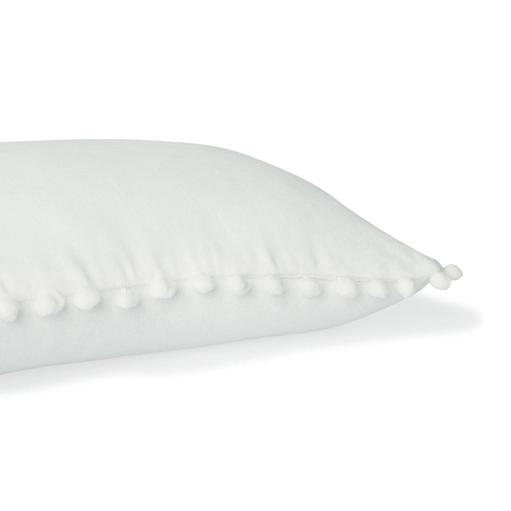 Velvet - Housse De Coussin - Velours De Coton - Écru