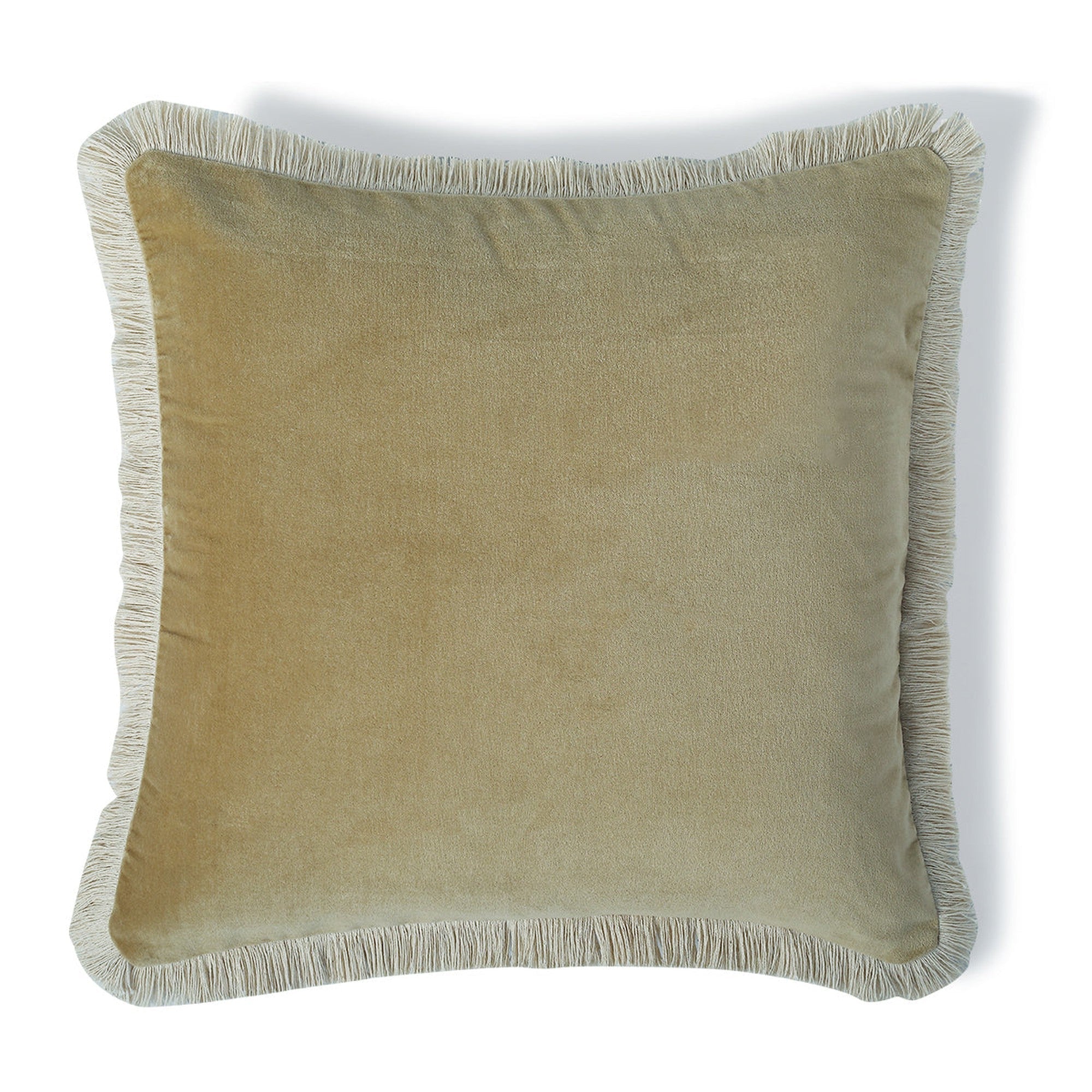 Riva - Housse De Coussin - Velours De Coton - Sable