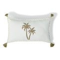 Housse De Coussin Toile De Coton 50X30 Oasis Sable
