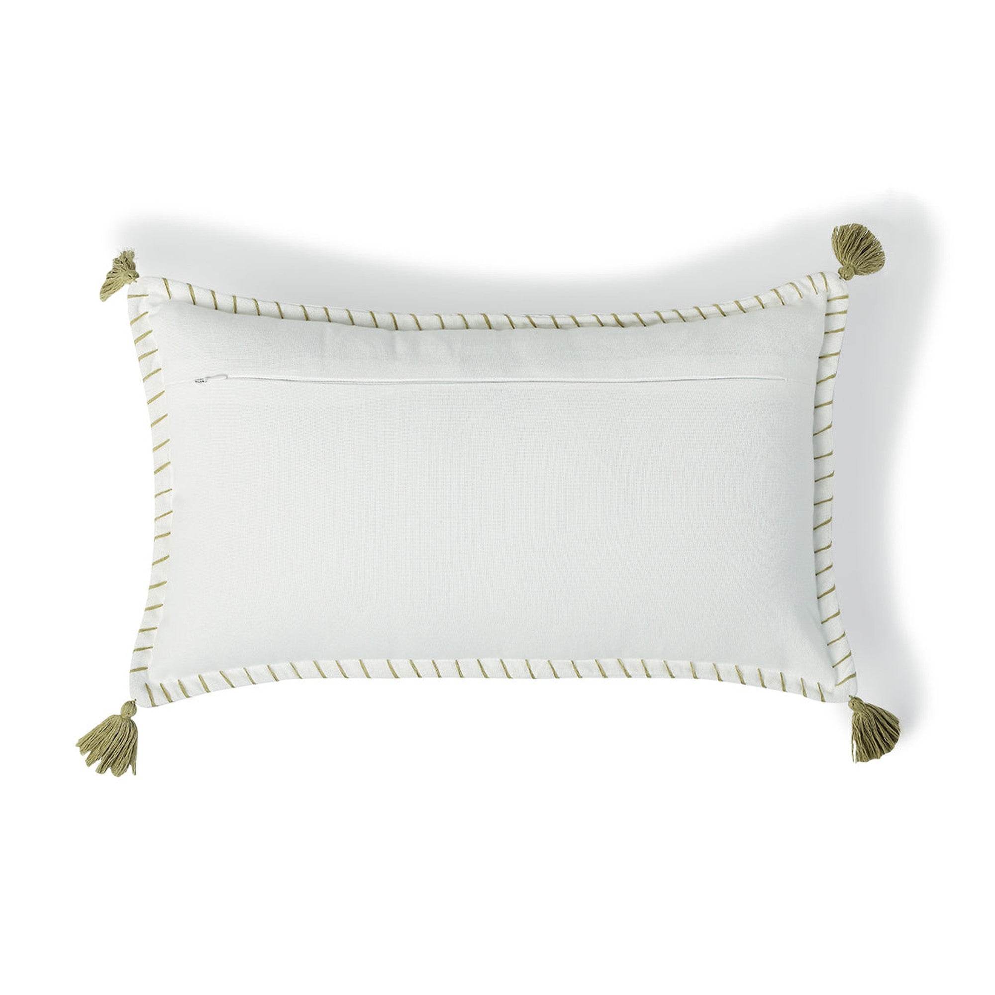Housse De Coussin Toile De Coton 50X30 Oasis Sable