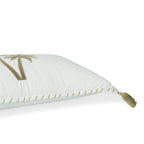 Housse De Coussin Toile De Coton 50X30 Oasis Sable