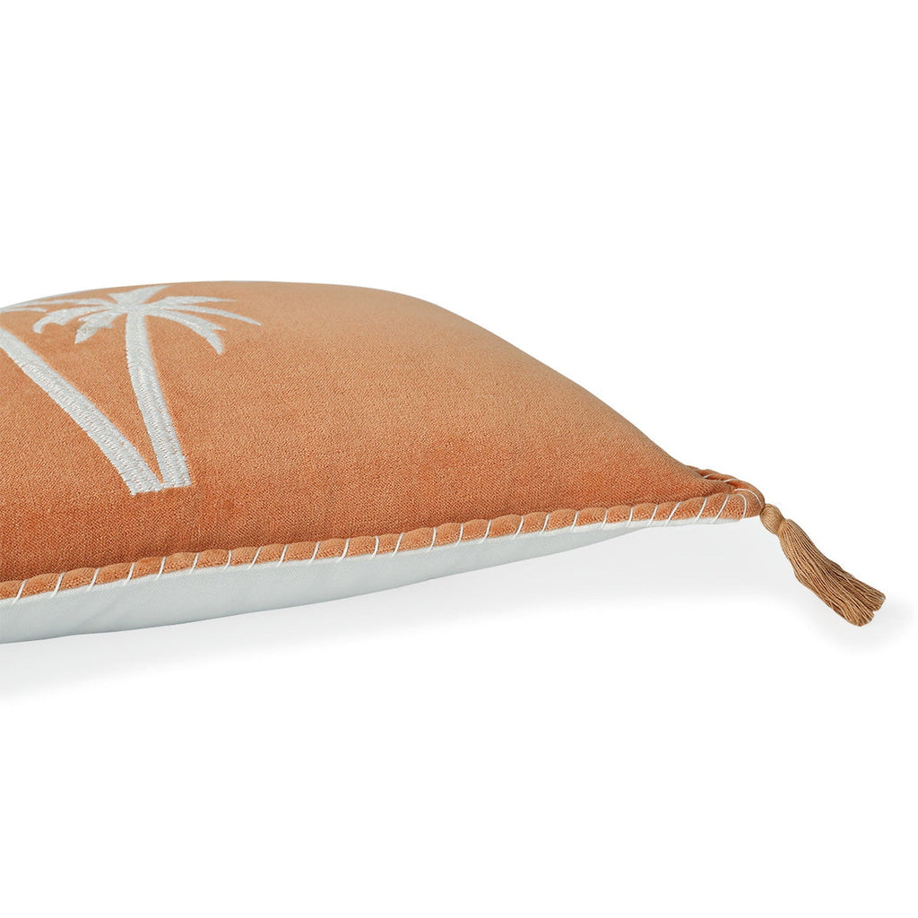 Oasis Velours - Funda de cojín - Terciopelo de algodón - Tierra de Siena