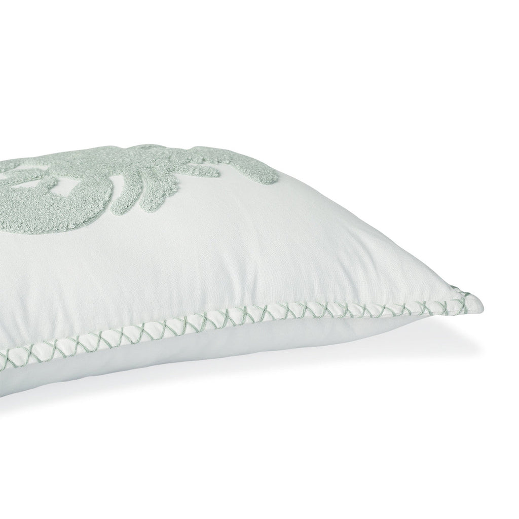 Cotton Canvas Cushion Cover 50x30 - Lobster - Glacier Blue
