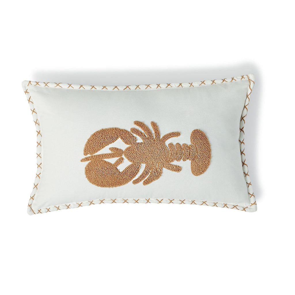 Lobster Cushion Cover - Sienna - Cotton Canvas