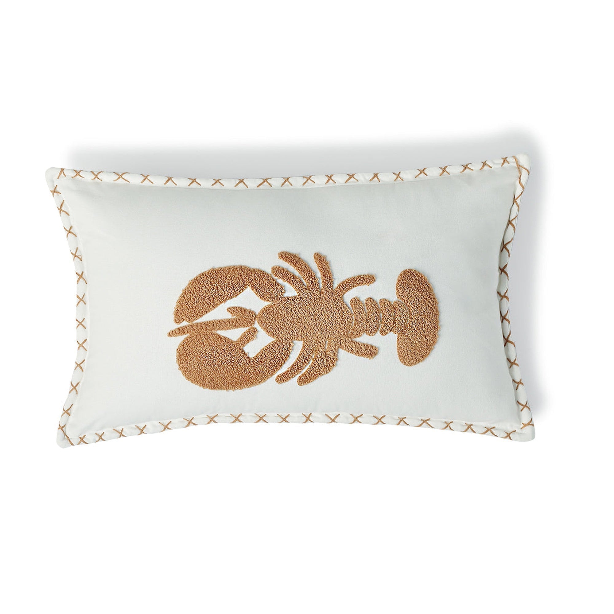 Lobster Cushion Cover - Sienna - Cotton Canvas