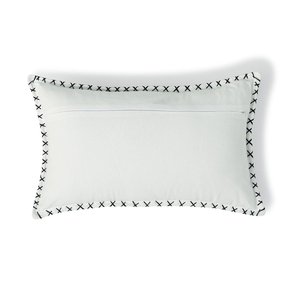 Housse De Coussin Toile De Coton 50X30 Lobster Bleu Marine
