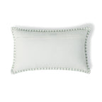Housse De Coussin Toile De Coton 50X30 Xlove Bleu Glacier