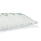Housse De Coussin Toile De Coton 50X30 Xlove Bleu Glacier