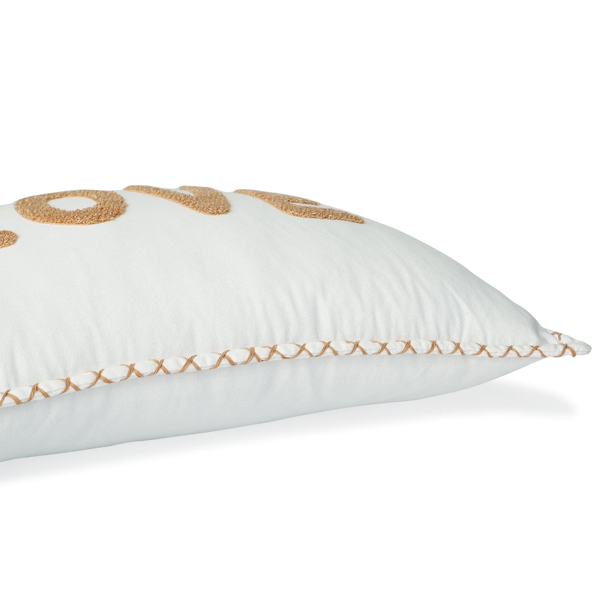 Housse De Coussin Toile De Coton 50X30 Xlove Terre De Sienne
