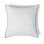 Palma - Coussin - Toile De Coton - Bleu Glacier