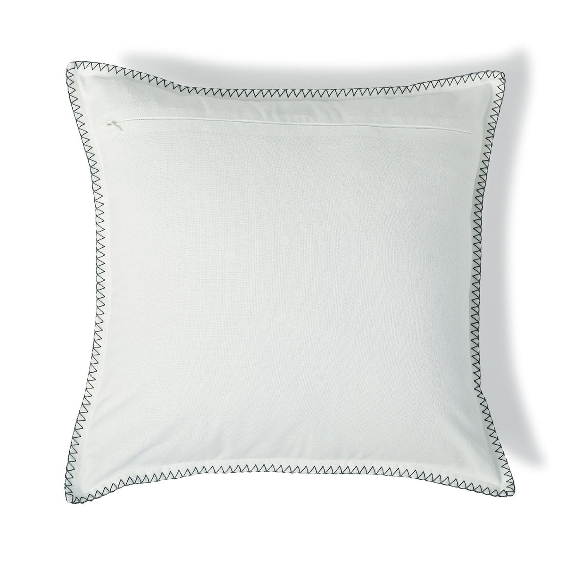 Palma - Coussin - Toile De Coton - Bleu Glacier