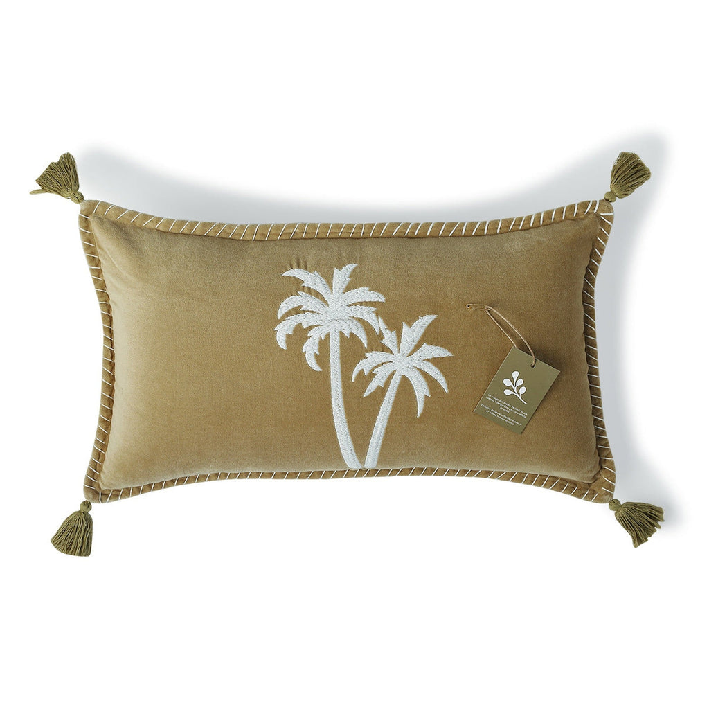 Oasis Velours - Cushion - Cotton Velvet - Sand