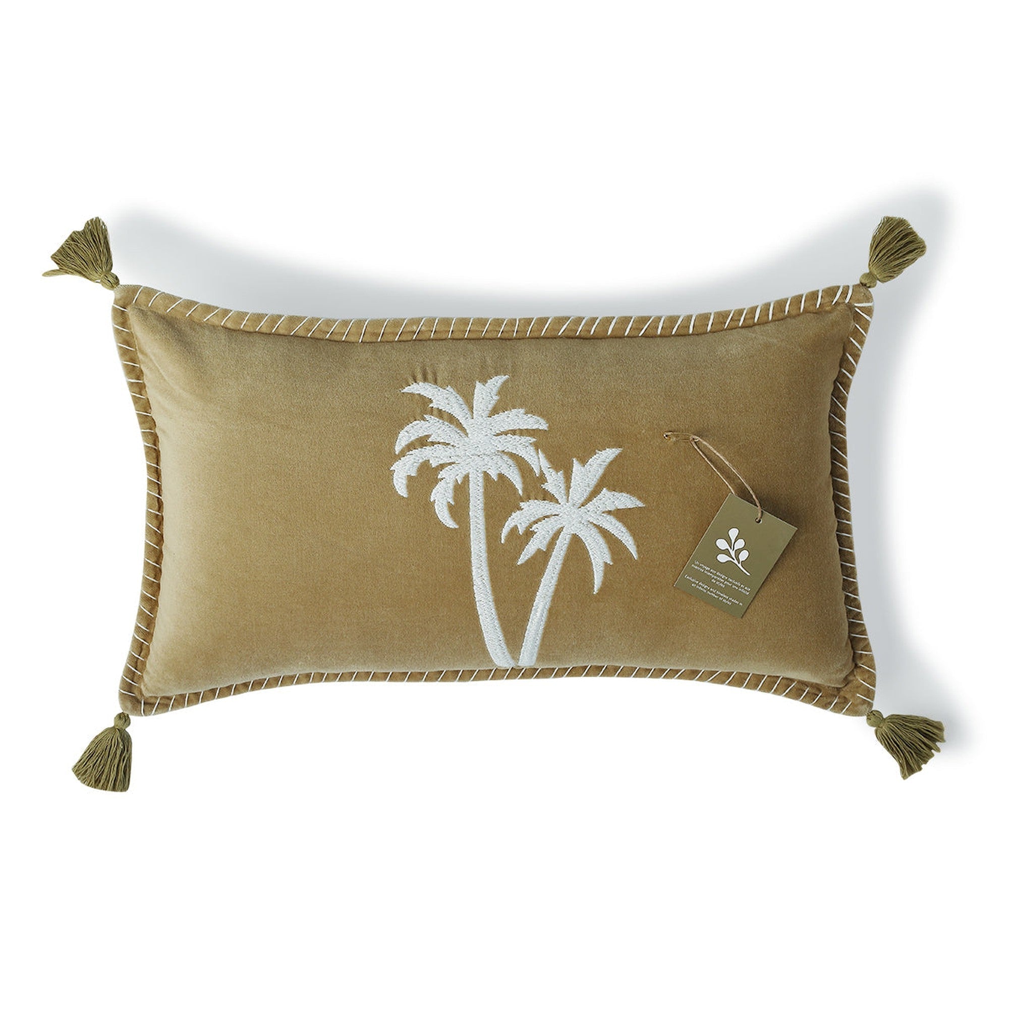 Oasis Velours - Cushion - Cotton Velvet - Sand