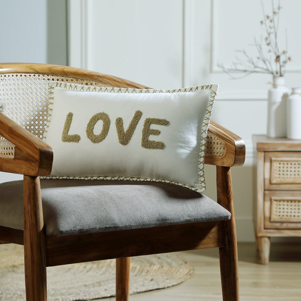 Xlove - Coussin - Toile De Coton - Sable