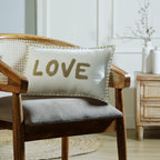 Xlove - Coussin - Toile De Coton - Sable