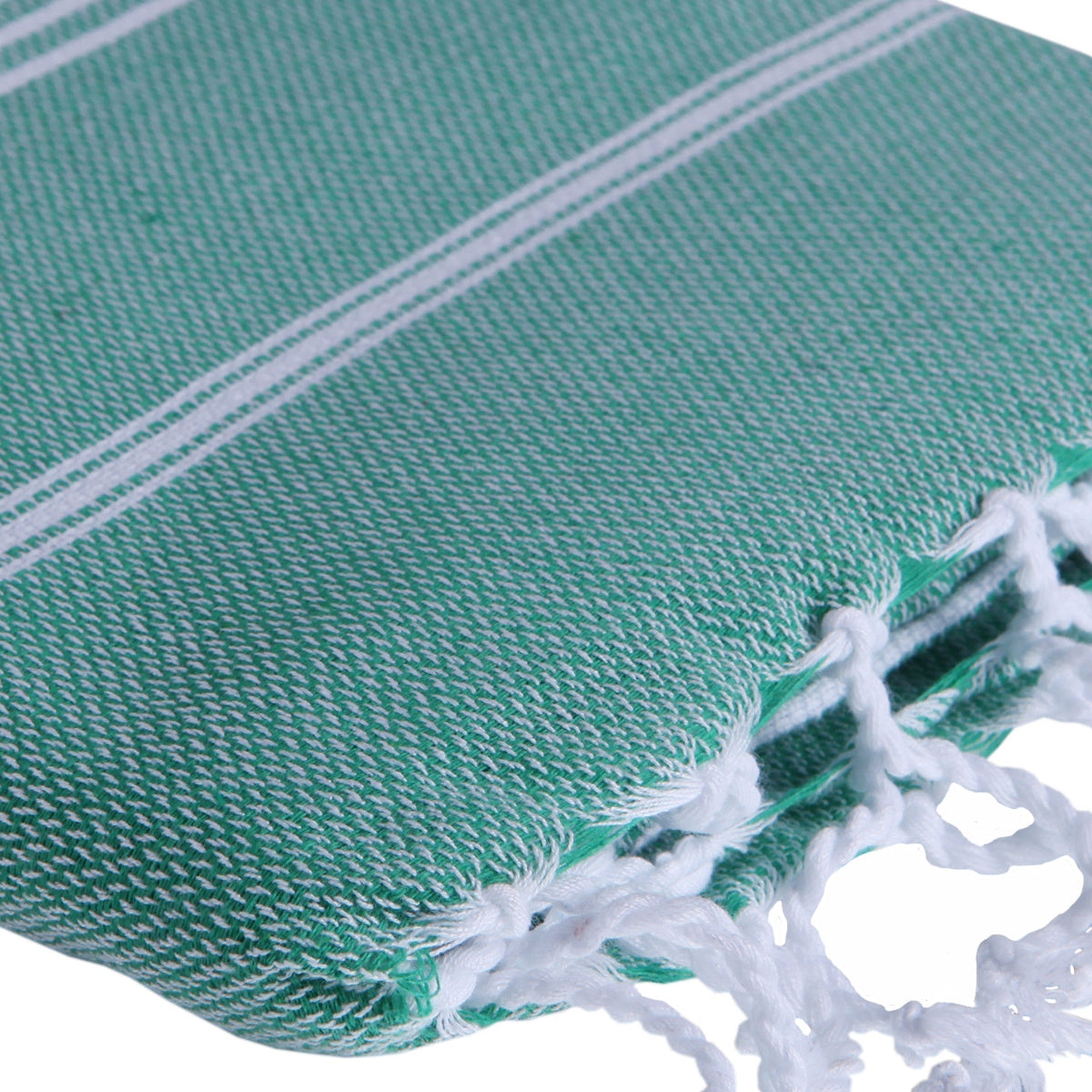 Fouta Coton 100X200 Mykonos Vert Brésil