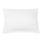 Hortensia - Lot De 2 Taies D'Oreiller - Lin Lavé - Blanc