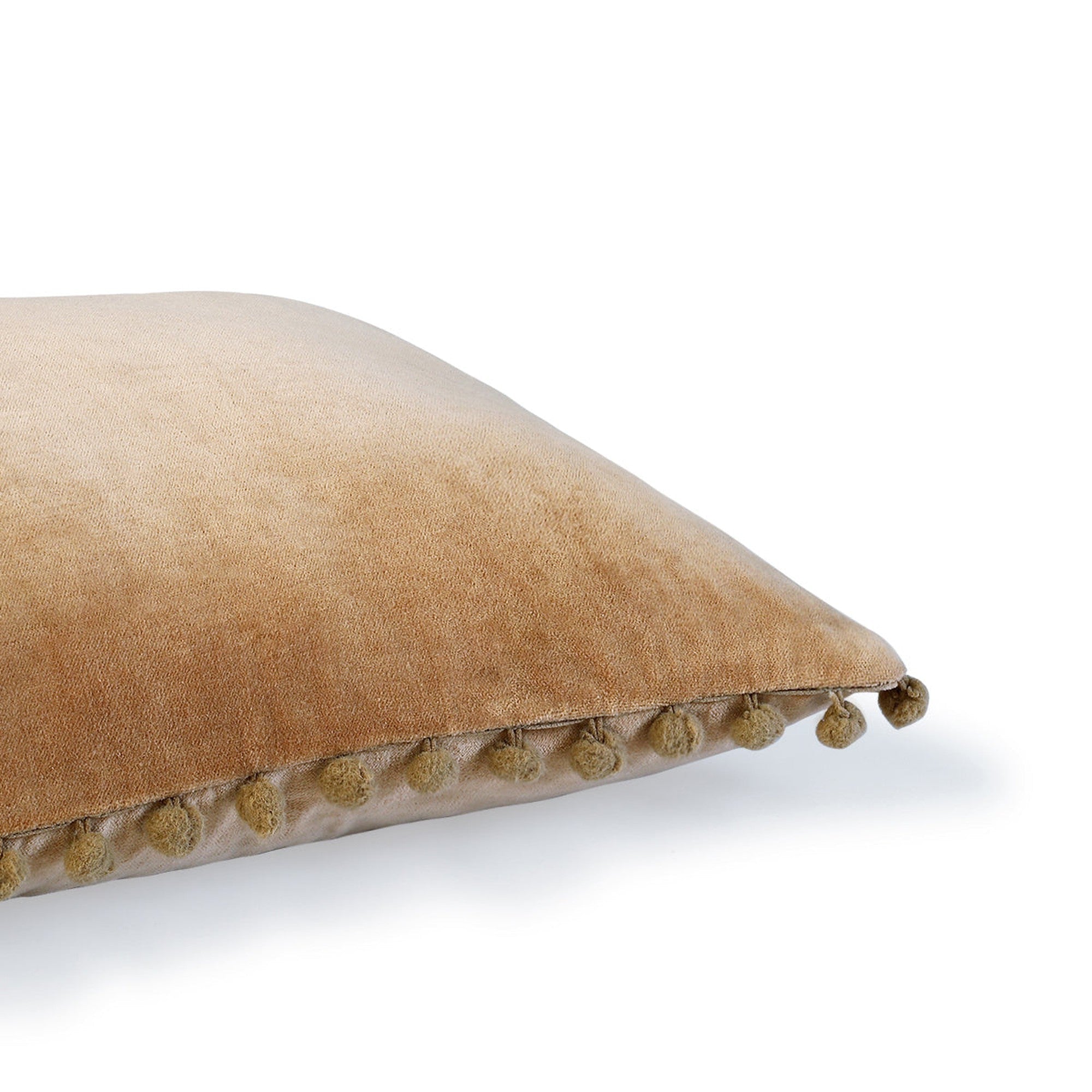 Velvet - Cushion Cover - Cotton Velvet - Camel