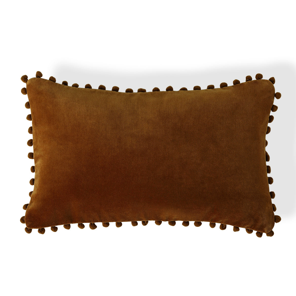 Velvet - Cushion - Cotton Velvet - Tobacco Brown