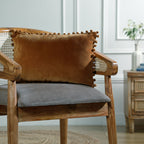 Velvet - Cushion - Cotton Velvet - Tobacco Brown