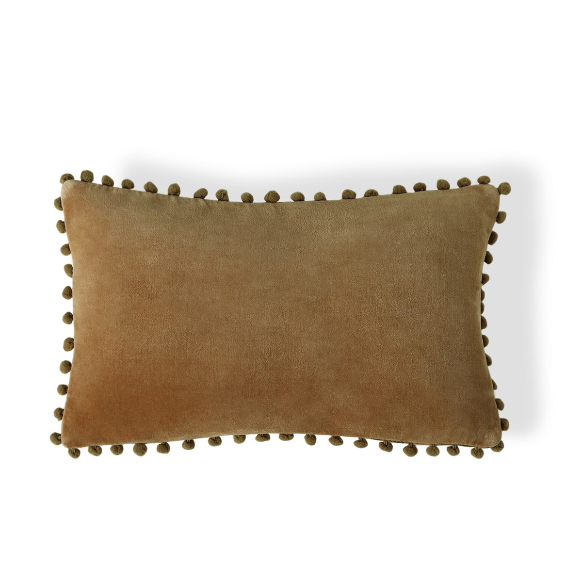 Velvet - Cojín - Terciopelo De Algodón - Camel