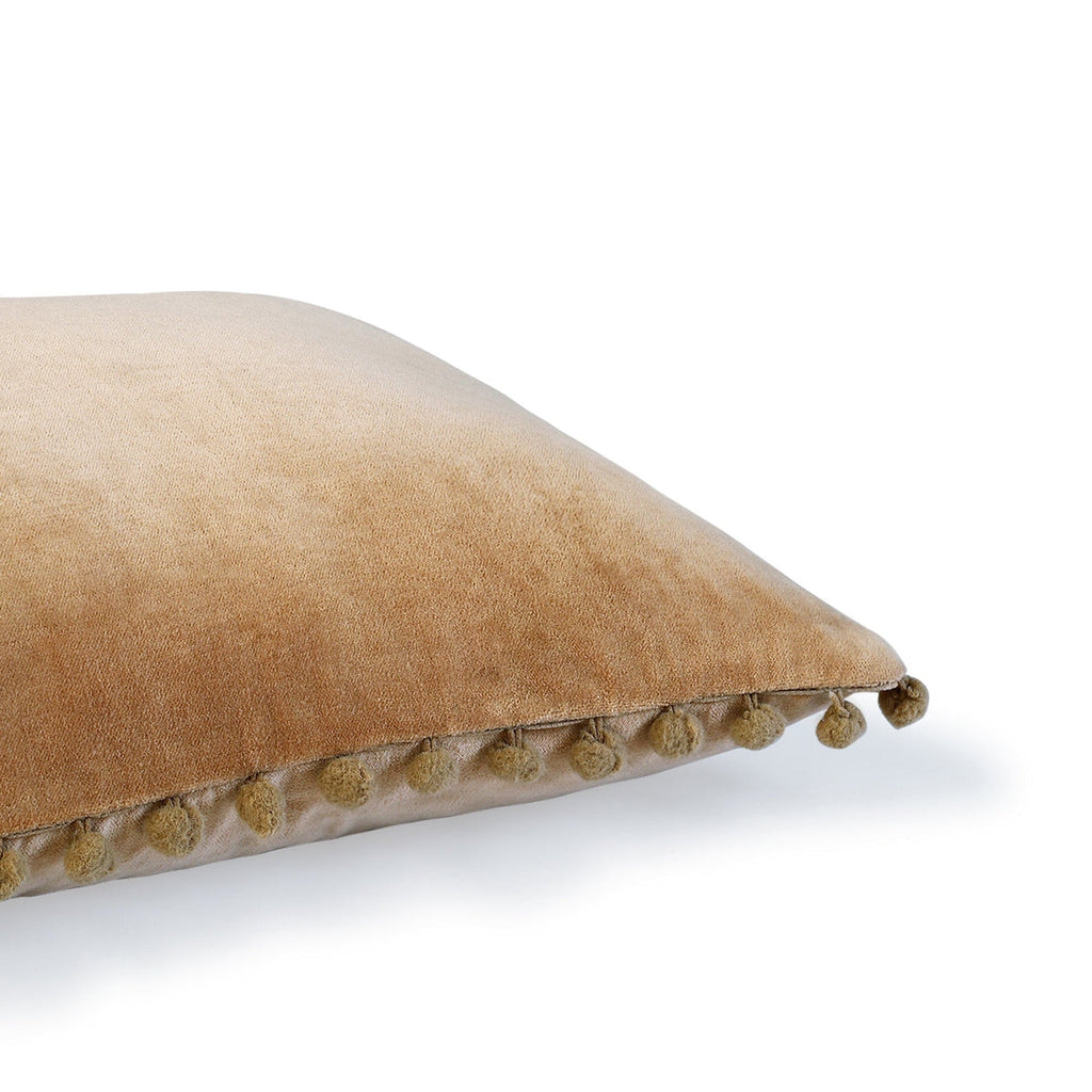 Velvet - Cojín - Terciopelo De Algodón - Camel