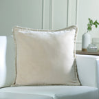 Riva - Cushion Cover - Cotton Velvet - Chalk
