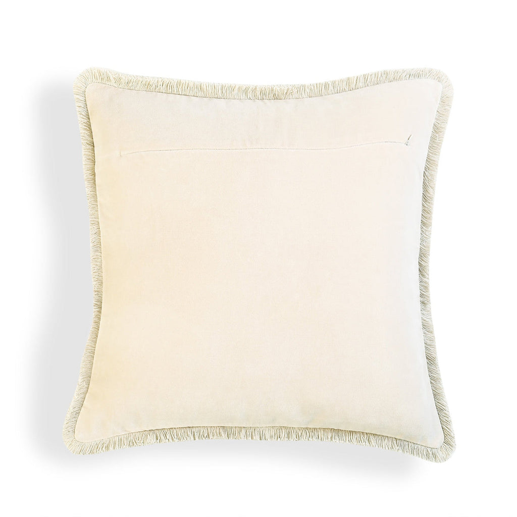 Riva - Cushion Cover - Cotton Velvet - Chalk