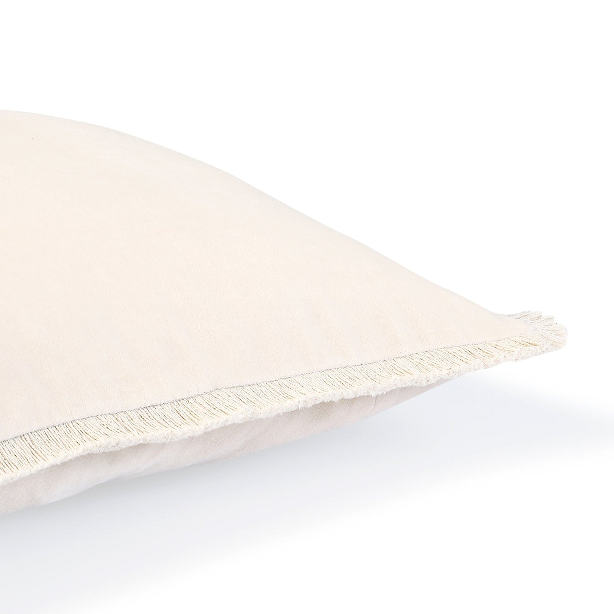 Riva - Cushion Cover - Cotton Velvet - Chalk