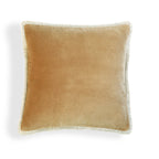 Riva - Cushion - Cotton Velvet - Camel