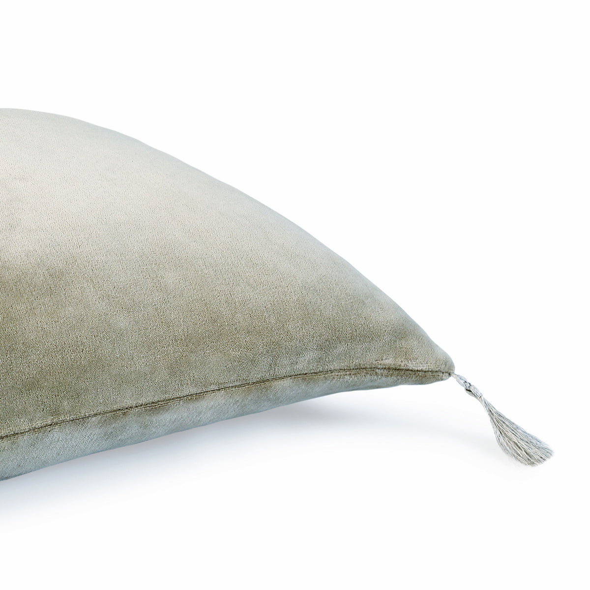 Danube - Cushion Cover - Cotton Velvet - Khaki Green