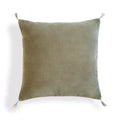 Danube - Coussin - Velours De Coton - Vert Kaki